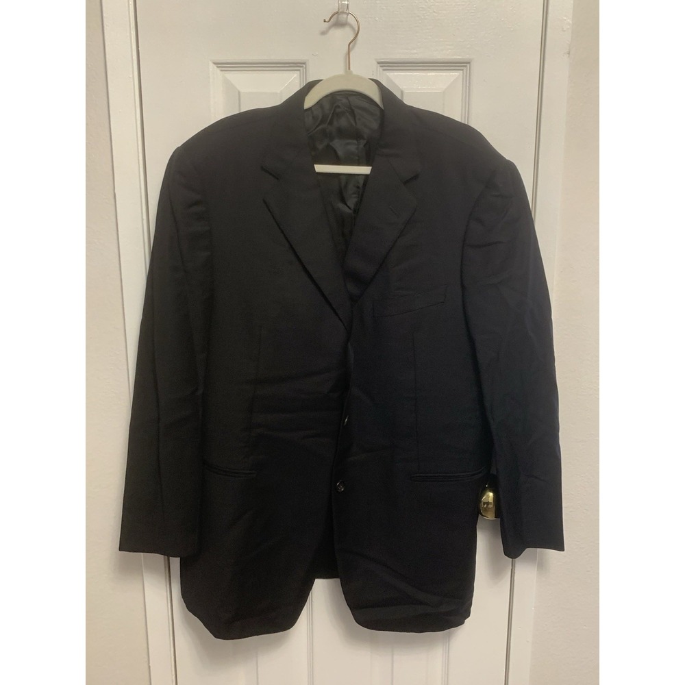 Ermenegildo Zegna High Performance Sport Coat Blazer Black 56R